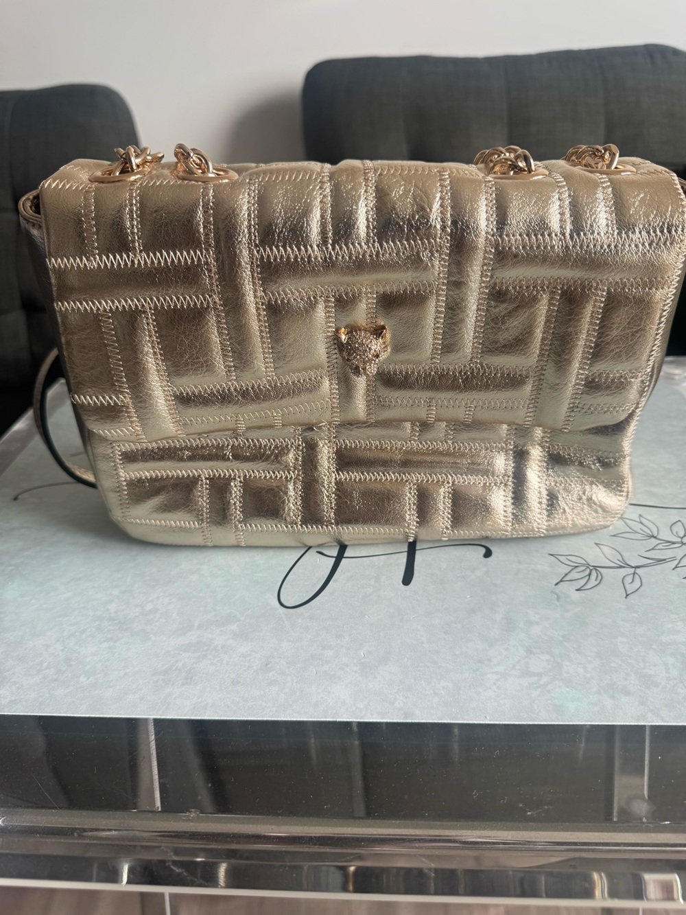 Gold bag